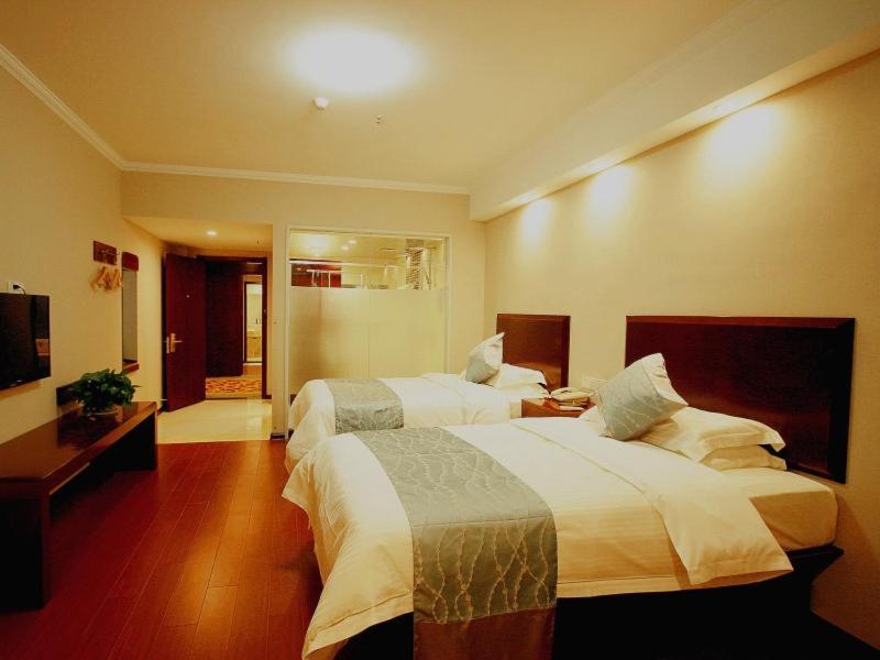 Greentree Inn Jiangxi Jindezhen People Square Jindin Business Hotel Jingdezhen Exterior foto